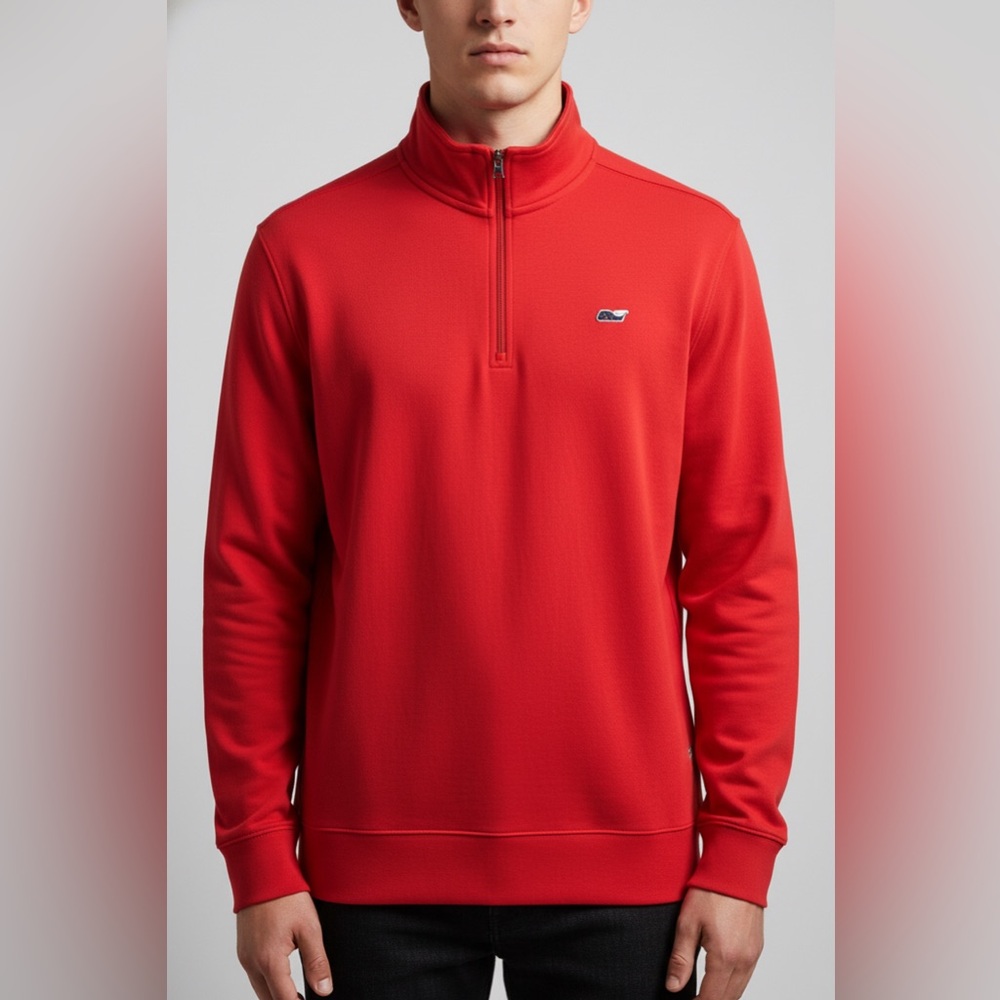 Vineyard Vines Red Men's Sweater